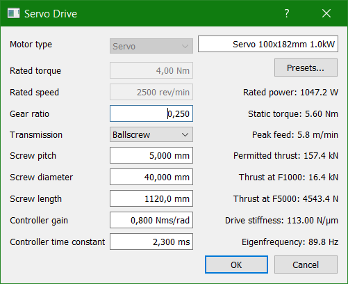 Drive Details